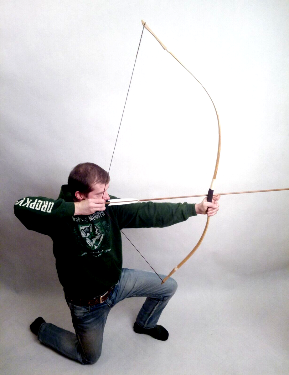 Arc Long Samouraï Yumi Bow 86 – Arc Daikyu 50 En Bois – Tir à L'arc Japonais Traditionnel