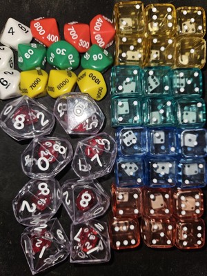 Creative Mathematics Dice Lot 44 Dice