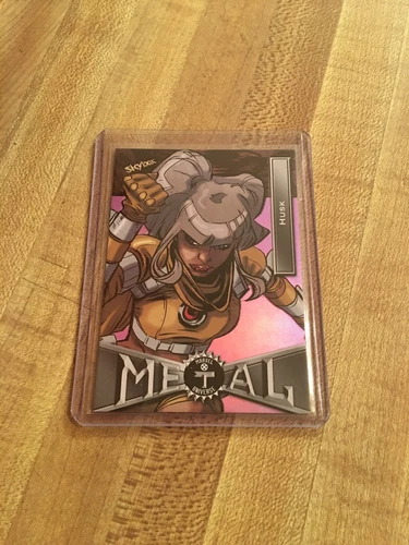 2020 2021 MARVEL SKYBOX X-MEN METAL UNIVERSE HUSK #35 PINK PARALLEL CARD 08/75