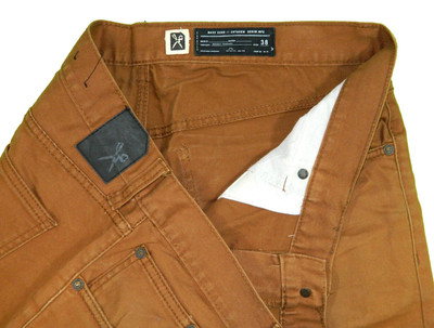 Men's ECKO Jeans Marc Ecko Slim Denim Rust Orange Tag 38 measured Size 38x31