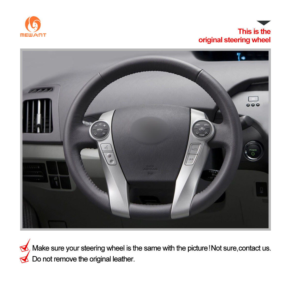image.title Kunstleder Auto Lenkrad Abdeckung für Toyota Prius (XW) C V Aqua image.title Kunstleder Auto Lenkrad Abdeckung für Toyota Prius (XW) C V Aqua