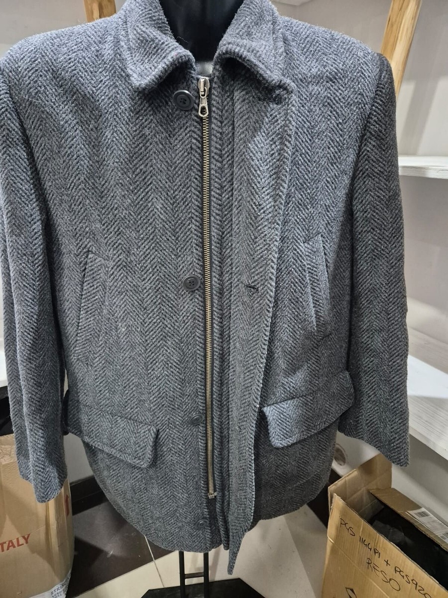 ジャケット MARGARIN HAIRY WOOL JACKET 4BMM143 Vintage Max Mara Studio Alpaca Virgin Wool Brown Jacket/Coat