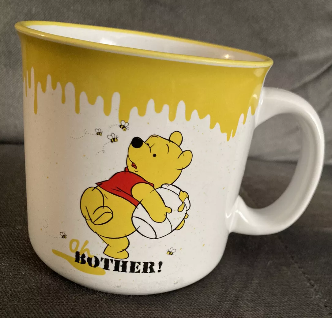 Disney Winnie the Pooh Oh Bother Dripping Honey Bees 20oz Ceramic Mug