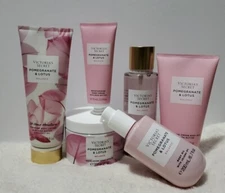 6 Pcs Set Victoria's Secret Pomegranate & Lotus 6x Lot Bundle Gift Set Brand New