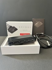 Brydge Stone Light USB-C Multiport MST Hub For Windows USB-A, USB-C, Dual HDMI
