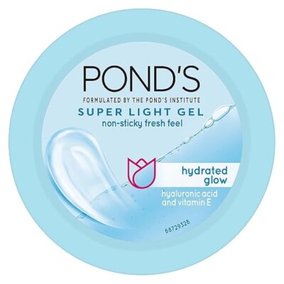 POND'S Super Light & Non sticky Gel Oil Face Moisturizer for glow skin - 49 gm