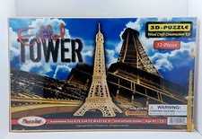 Puzzled 3D Puzzle 52 Wood Pieces EIFFEL TOWER