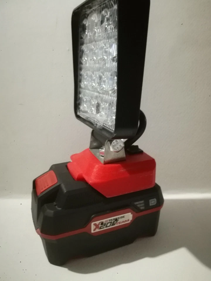 EDIL SI Faretto LED 48W, IP 67 per batterie Parkside X20-li TEAM 2-4A