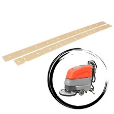 Sauglippen f&uuml;r HAKO Hakomatic, Scrubmaster B45, B 45 CL - Kopf TB510 - Gummisatz