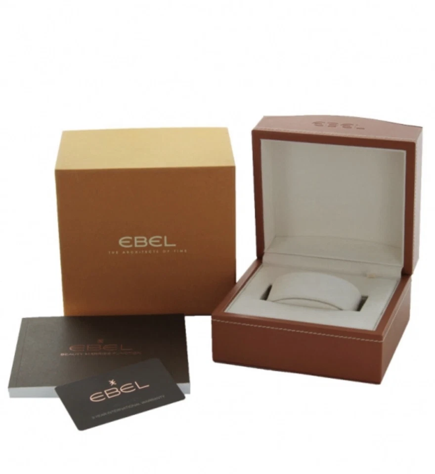 Nuevo reloj pulsera Ebel de acero inoxidable ondulado para mujer 1216374 Foto 2 de 2