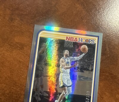 Stephen Curry 2023-24 Panini NBA Hoops /199 Holo SP Golden State 
