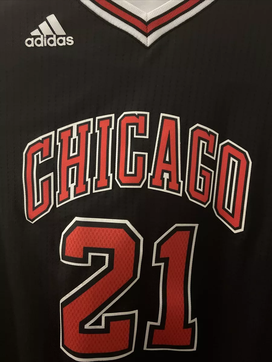 Jimmy Butler #21 Chicago Bulls Adidas Swingman Black India