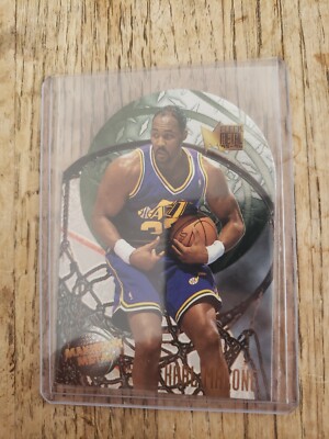 95-96 KARL MALONE FLEER METAL MAXIMUM METAL DIE-CUT # 6 | eBay
