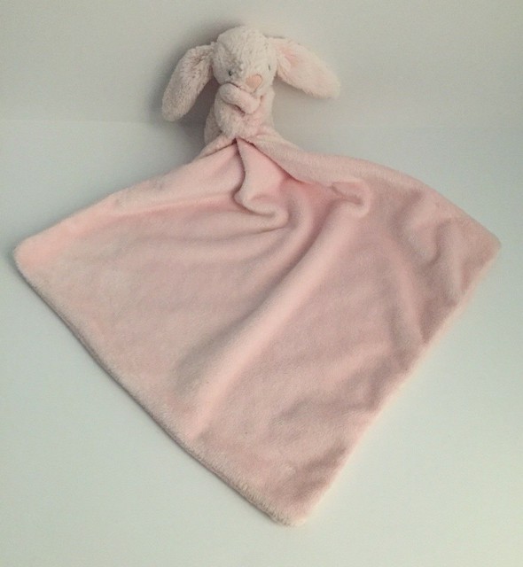 pink bunny blanket