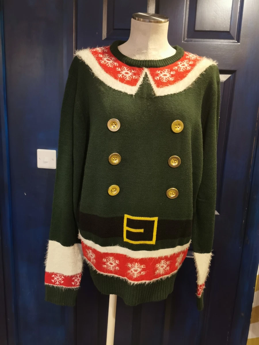 Mens christmas jumper ebay sale