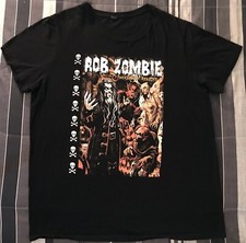 Rob Zombie T-shirt Hellbilly Deluxe 1998 Men's Black 2XL Very RARE