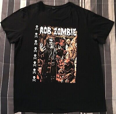 XL 1998 ROB ZOMBIE "HELLBILLY DELUXE" Concert Tour T-Shirt