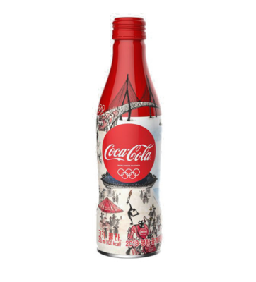 非売品希少品 Coca-Cola PyeongChang 2018 広告のれん LIMITED FULL KOREA 2018 PYEONGCHANG OLYMPIC COCA COLA COKE ALU