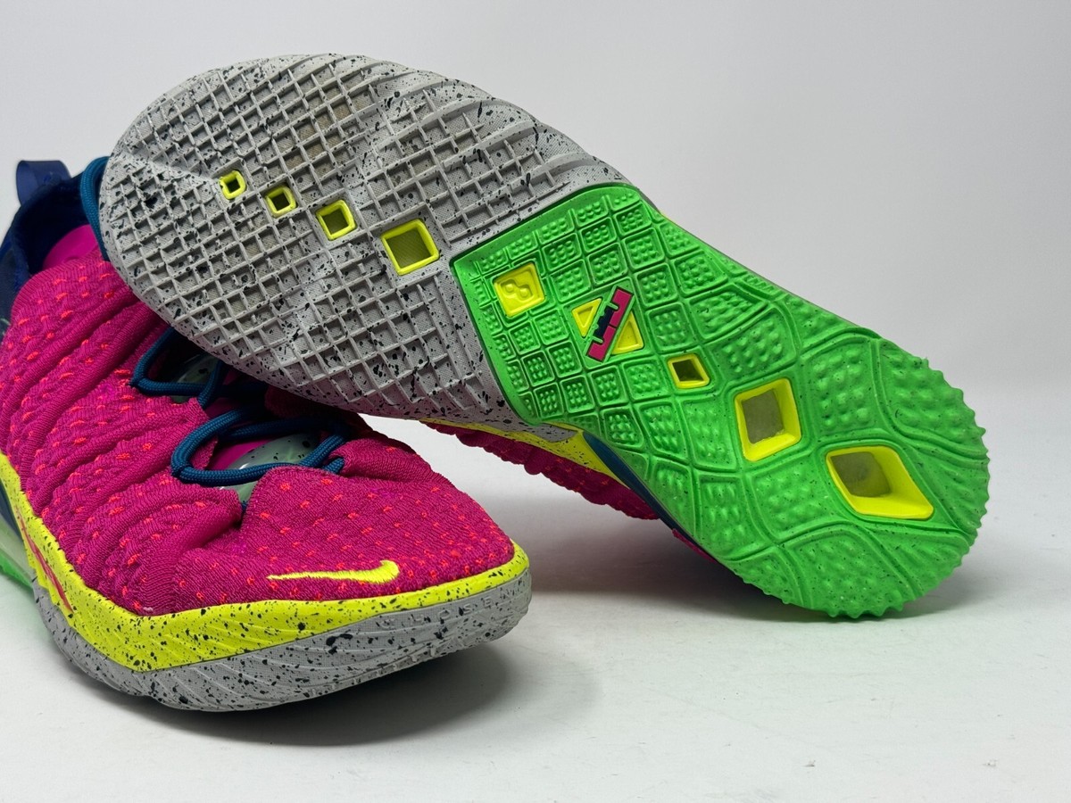 Nike Lebron 18 Los Angeles By Night Men\'s Sneakers XVIII DB8148 600 Size 12 Nike LeBron James XVIII 18 Los Angeles By Night Pink Prime  main image 3