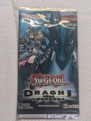 YU-GI-OH! - Draghi della Leggenda Cards Booster Pack Italiano 1a Edizione Konami