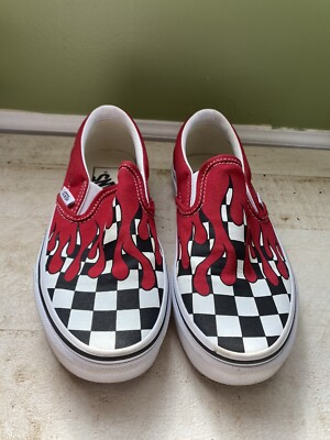 vans red drip