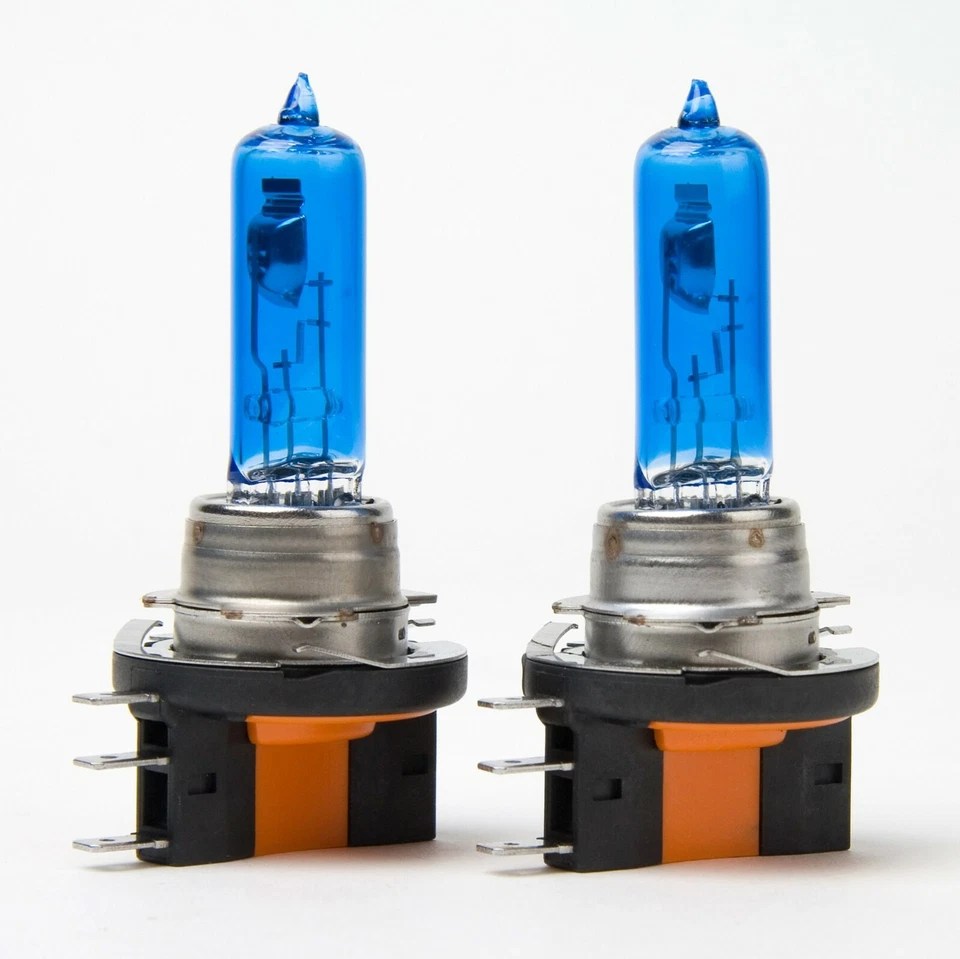 Nokya 7000K White H15 Nok7485 15/55W Two Bulbs Head Light DRL Daytime High Beam - Image 4 of 4