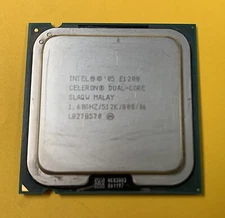 Intel Celeron Dual Core Processor E1200 "Conroe", 1.60gHz *Used, Working* 