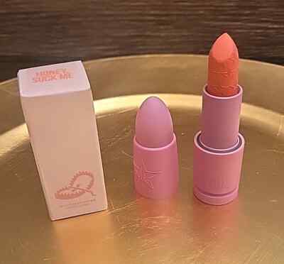 Jeffree Star Velvet Trap Lipstick HONEY, SUCK ME full size NIB