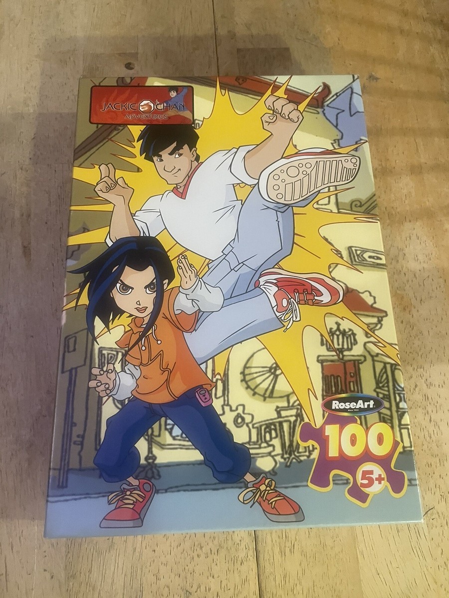 Rose Art 100 Piece Puzzle JACKIE CHAN ADVENTURES Brand NEW