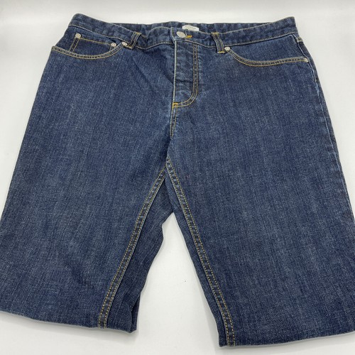 Agnona Jeans Size EUR 38 Straight Leg Mid Rise Denim Womens Italy - Picture 6 of 6