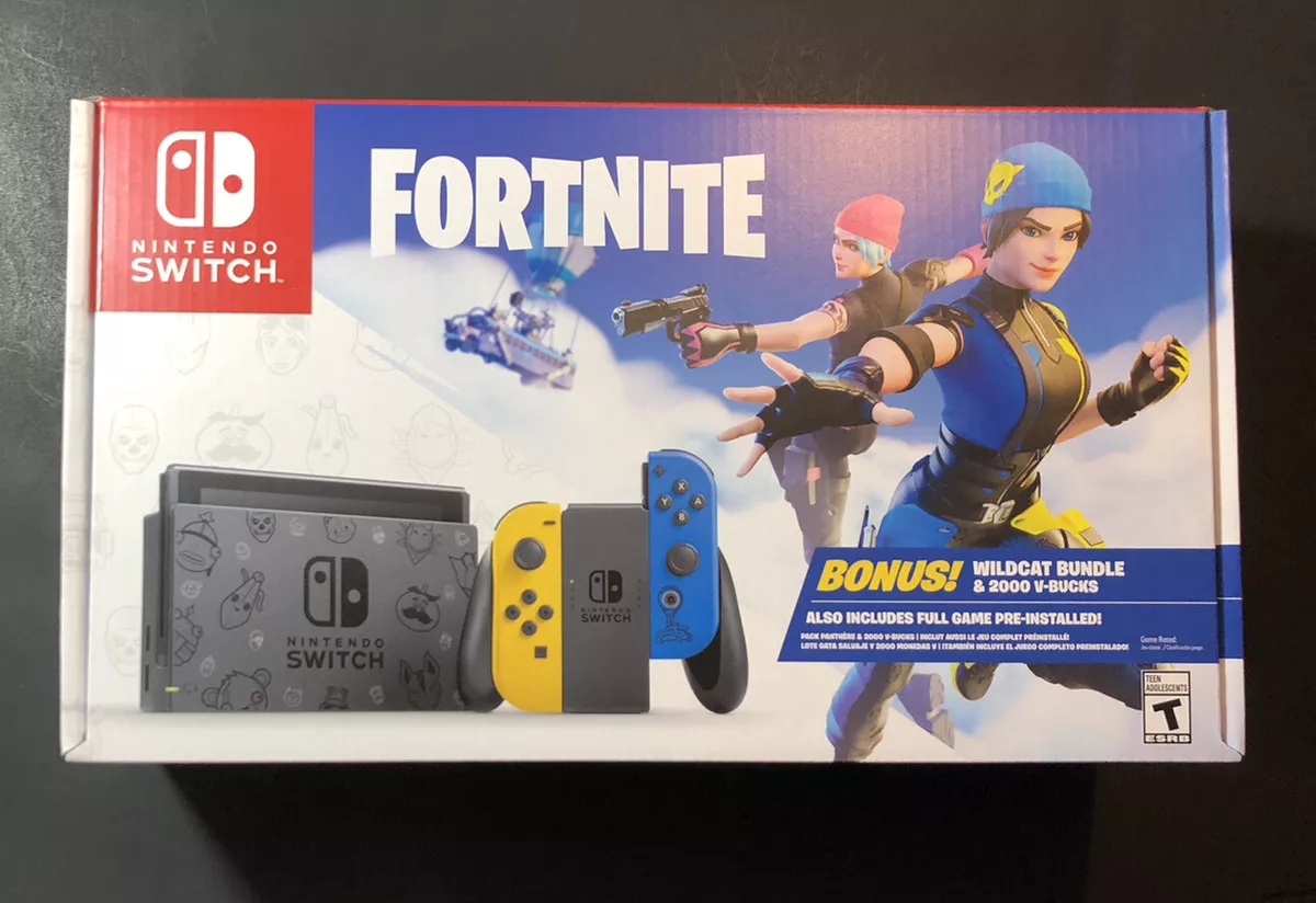 Fortnite Special Edition Nintendo Switch  Wildcat Bundle & 2000 V-Bucks 