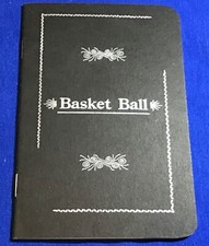 1975 Rules for Basketball Booklet Springfield MA issued by Hall of Fame Rare !