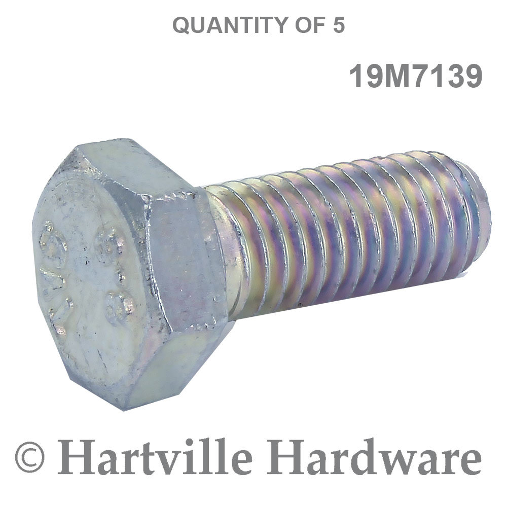 John Deere Original Equipment Cap Screw #19M7139 (5-Pack)