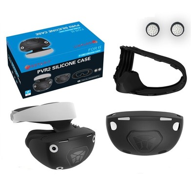 For PS VR2 helmet full wrap silicone protective sleeve glasses rubber sleeve