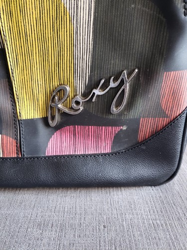 Vintage Roxy 90s Y2K bag Patent Vinyl case travel 90s Limited Edition Rare! - Picture 22 of 24