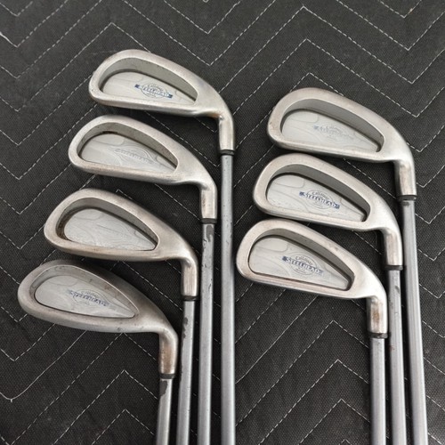 Set De Fers Callaway Steelhead X-14 - 7 Clubs (3,5,6,7,8,9,P) - Fer Flex Droit - Occasion Excellente