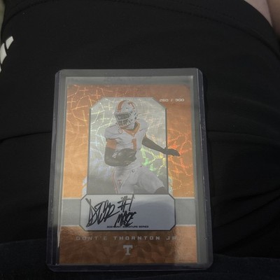 2024 Onit Tennessee Volunteers Dont e Thornton Jr Auto /300