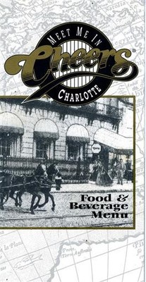 CHEERS Menu Where Everybody Knows Your Name Charlotte 