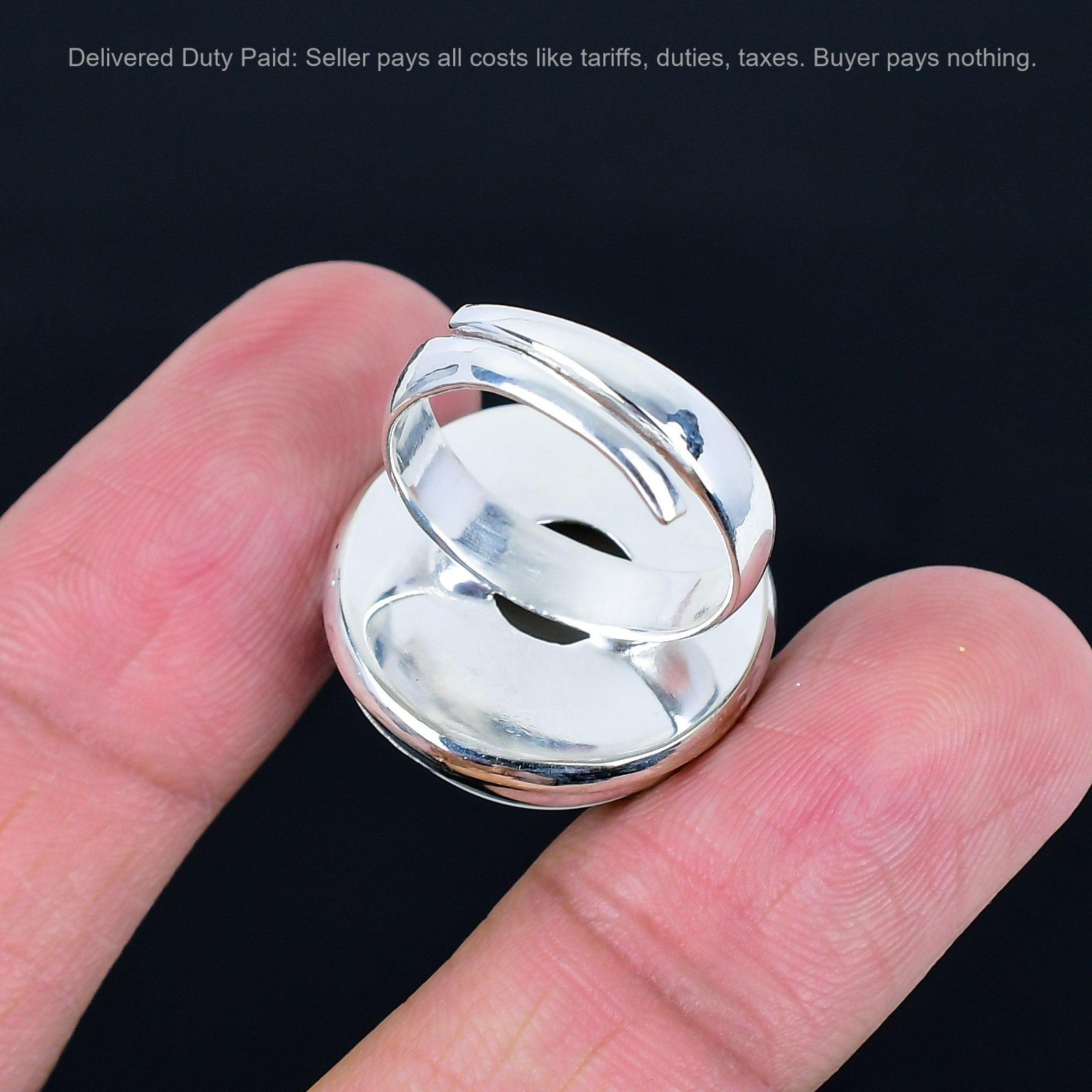 как выглядит 925 Silver Natural Capricorn Zodiac Sign In Red Onyx Multi Stone Ethnic New Ring фото