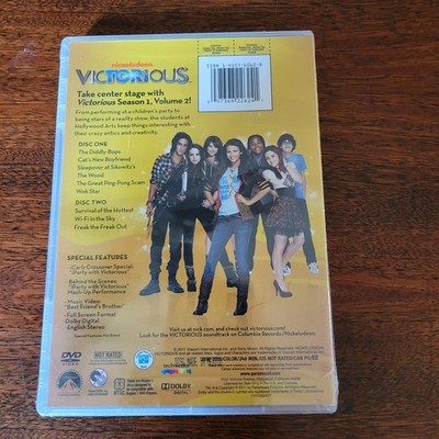 Victorious: Season One Volume 2 (DVD, 2010) Nickelodeon NEW SEALED