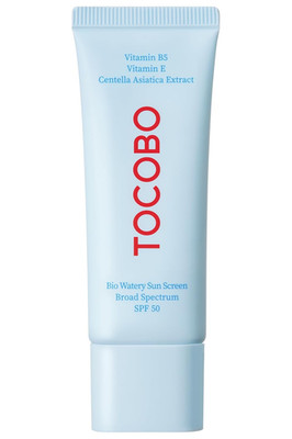 Bio Watery Sunscreen SPF 50 Broad Spectrum Korean Facial Sun Cream with Hyaluron