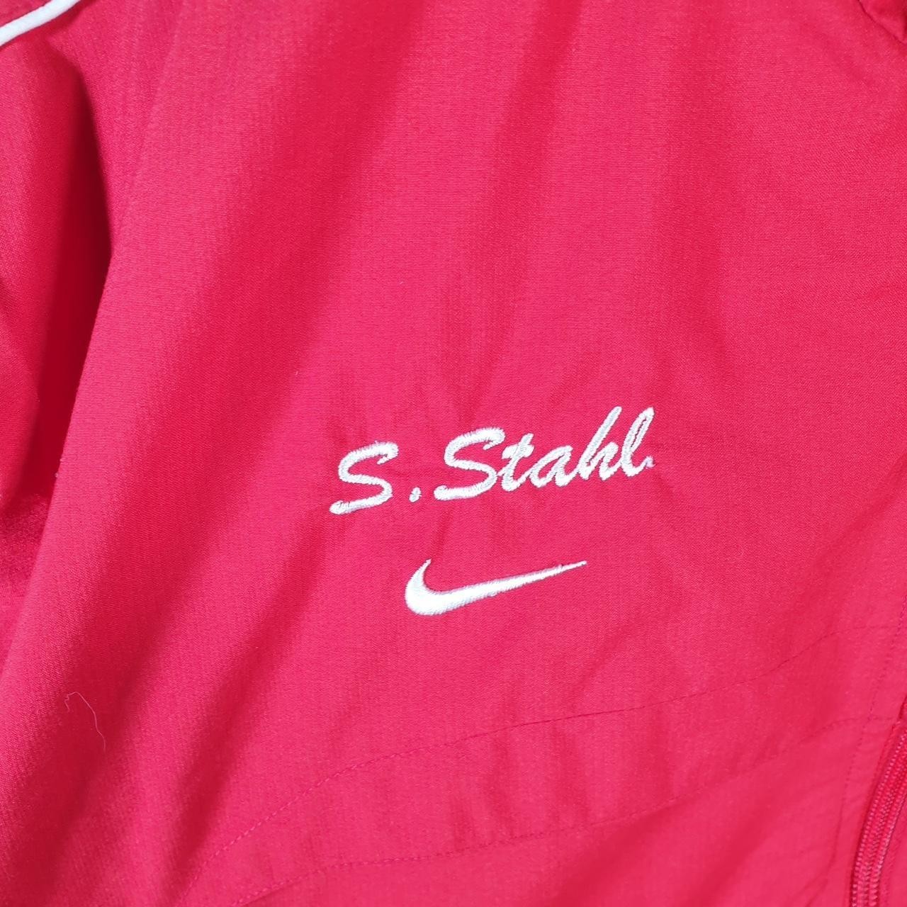 SACAI X NIKE Giacca a vento vintage Nike Team track jacket uomo piccola rossa USA swoosh full zip