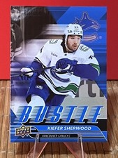 25-26 UD Series 1 Hockey Bustle B-11 Kiefer Sherwood