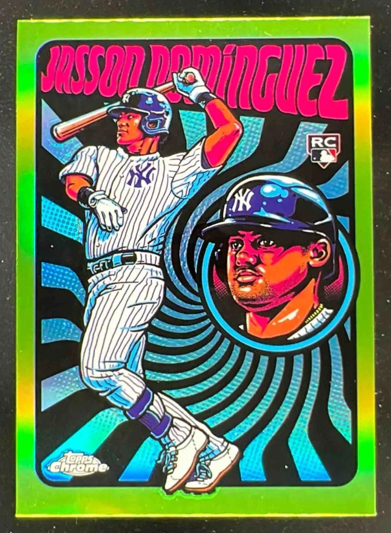 2024 Topps Chrome Ultraviolet All Stars #UV-8 Jasson Dominguez RC