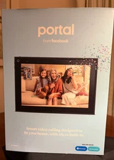 Facebook Portal 2nd Gen 10” Smart Video Calling Display WD50JM never used