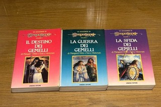 le Leggende di Dragonlance Il Destino dei Gemelli Guerra Sfida Prima Ed.