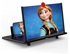 16" Screen Magnifier 3D HD Cell Phone Magnifing Screen Enlarger Projector