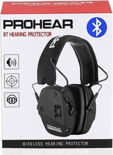 Prohear 030 Slim Fitting Earmuffs for Shooting with Bluetooth 5.4 Technology