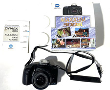 Minolta Maxxum 300si Film Camera with Minolta AF 35-70mm Zoom Lens Manual Box