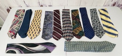 12 Men s Ties Robert Talbott Studio Murano Michael Reed Fashion Lot Classic